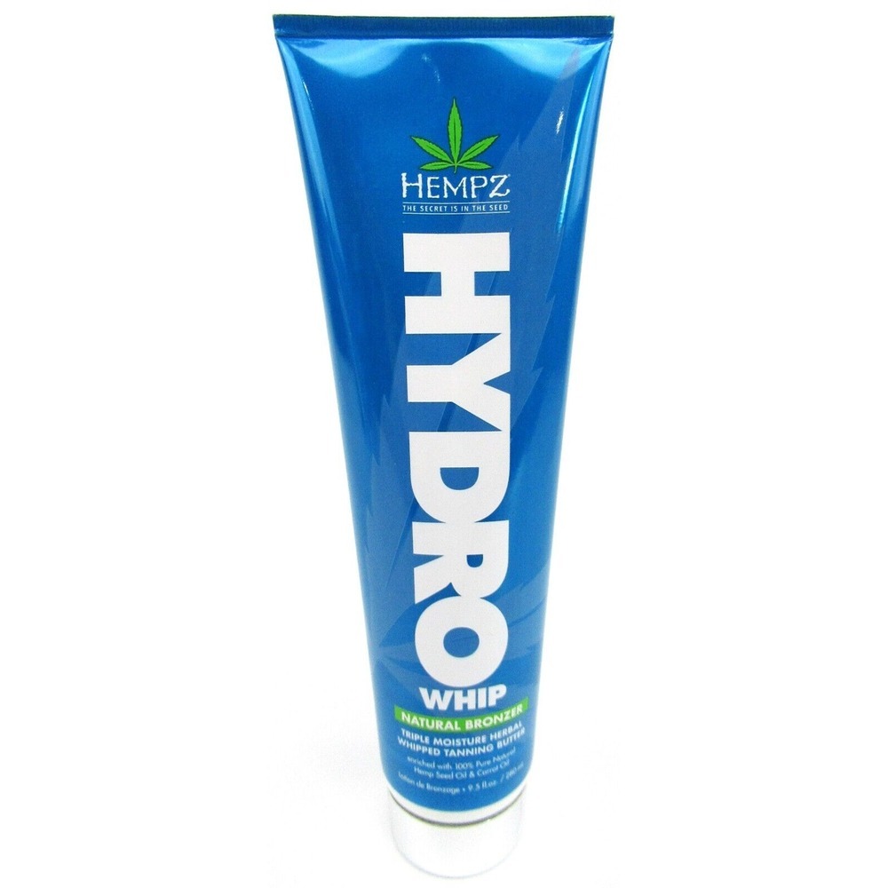 Hempz Hydro Whip Natural Bronzer Triple Moisture Whipped Tanning Butter  9.5 oz